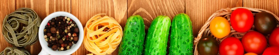 Model sticlă printată, Legume