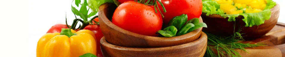 Model sticlă printată, Legume