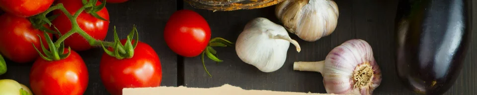 Model sticlă printată, Legume