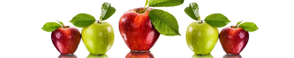 Model sticlă printată, Fructe