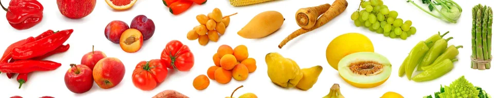 Model sticlă printată, Legume