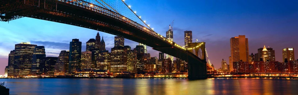 Model sticlă printată, New York