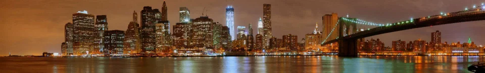 Model sticlă printată, New York
