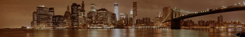 Model sticlă printată, New York