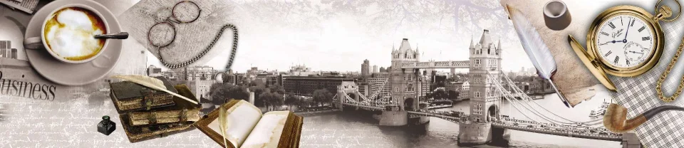 Model sticlă printată, Londra
