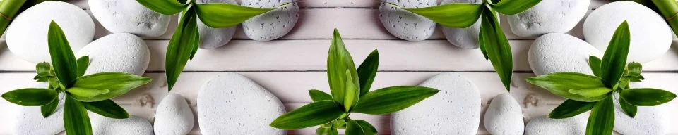 Model sticlă printată, Plante