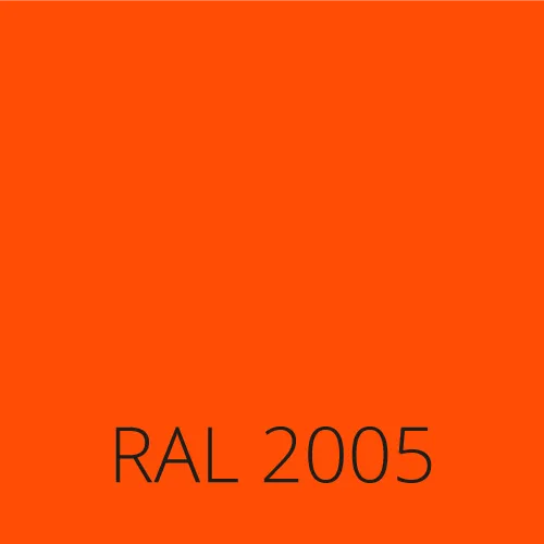 RAL 2005 Portocaliu fluorescent