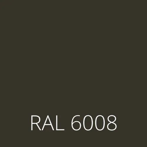RAL 6008 Verde maroniu