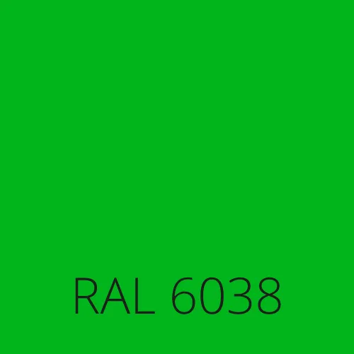 RAL 6038 Verde fluorescent
