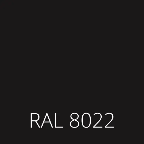 RAL 8022 Maro negru