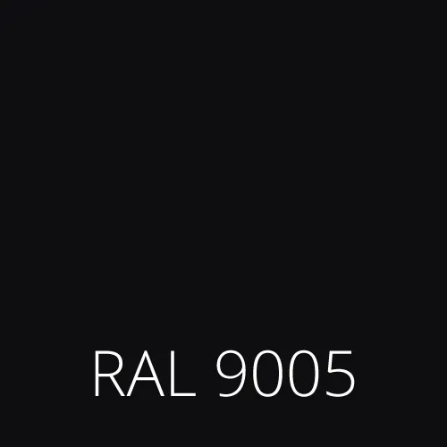 RAL 9005 Negru intens